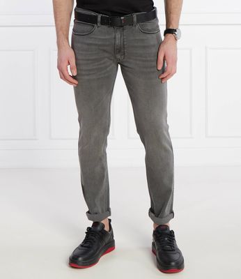 Jeansy męskie wiosenne HUGO ze sklepu: Gomez Fashion Store w kategorii: Jeansy męskie - zdjęcie 874714-BD9-10338_BU242M000130030