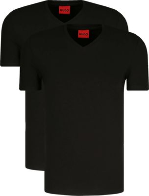 T-shirt męski wiosenny HUGO ze sklepu: Gomez Fashion Store w kategorii: T-shirty męskie - zdjęcie 874714-BD9-10338_BU242M000142001