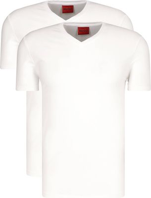 T-shirt męski casual HUGO ze sklepu: Gomez Fashion Store w kategorii: T-shirty męskie - zdjęcie 874714-BD9-10338_BU242M000142100