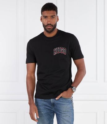 T-shirt męski na wiosnę HUGO ze sklepu: Gomez Fashion Store w kategorii: T-shirty męskie - zdjęcie 874714-BD9-10338_BU242M000193001