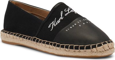 Espadryle damskie letnie Karl Lagerfeld ze sklepu: Gomez Fashion Store w kategorii: Espadryle damskie - zdjęcie 874714-BD9-10338_KL242W000014003