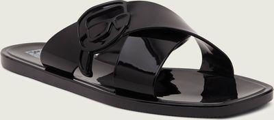 Klapki damskie na lato Karl Lagerfeld ze sklepu: Gomez Fashion Store w kategorii: Klapki damskie - zdjęcie 874714-BD9-10338_KL242W000020018