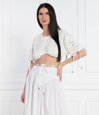 Pinko - Bluzka damska ze sklepu: Gomez Fashion Store w kategorii: Bluzki damskie - zdjęcie 874714-BD9-10338_PI242W000039004