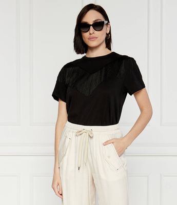 Bluzka damska casual Pinko ze sklepu: Gomez Fashion Store w kategorii: Bluzki damskie - zdjęcie 874714-BD9-10338_PI242W000040099