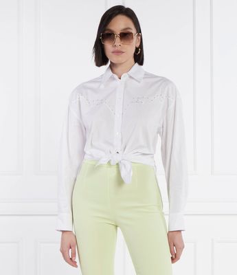 Koszula damska na wiosnę Pinko ze sklepu: Gomez Fashion Store w kategorii: Koszule damskie - zdjęcie 874714-BD9-10338_PI242W000066004
