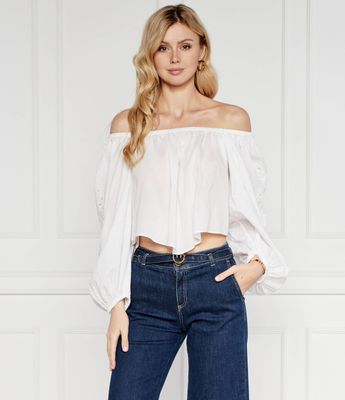 Bluzka damska casual Pinko ze sklepu: Gomez Fashion Store w kategorii: Bluzki damskie - zdjęcie 874714-BD9-10338_PI242W000068005