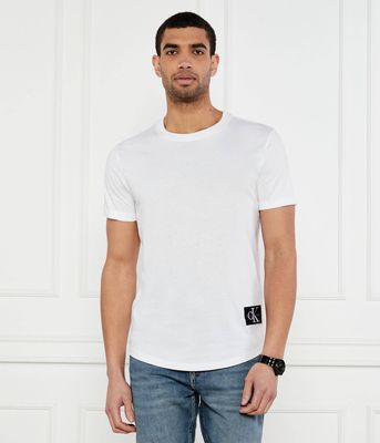 T-shirt męski casual Calvin Klein Jeans ze sklepu: Gomez Fashion Store w kategorii: T-shirty męskie - zdjęcie 874714-BD9-10338_CJ242M000068210