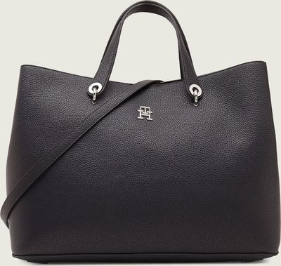 Shopper bag elegancka Tommy Hilfiger ze sklepu: Gomez Fashion Store w kategorii: Torby Shopper bag - zdjęcie 874714-BD9-10338_TH242W000260D12