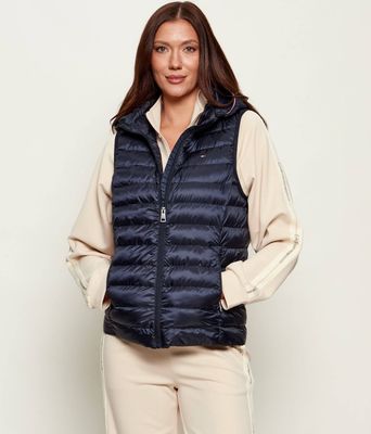 Tommy Hilfiger - Kamizelka damska casualowa ze sklepu: Gomez Fashion Store w kategorii: Kamizelki damskie - zdjęcie 874714-BD9-10338_TH242W000273F23