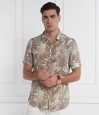 Koszula męska z klasycznym kołnierzykiem Guess ze sklepu: Gomez Fashion Store w kategorii: Koszule męskie - zdjęcie 874714-BD9-10338_GJ242M000029P54