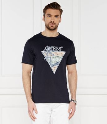 T-shirt męski młodzieżowy Guess ze sklepu: Gomez Fashion Store w kategorii: T-shirty męskie - zdjęcie 874714-BD9-10338_GJ242M000035B07