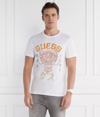T-shirt męski wiosenny Guess ze sklepu: Gomez Fashion Store w kategorii: T-shirty męskie - zdjęcie 874714-BD9-10338_GJ242M000038F11