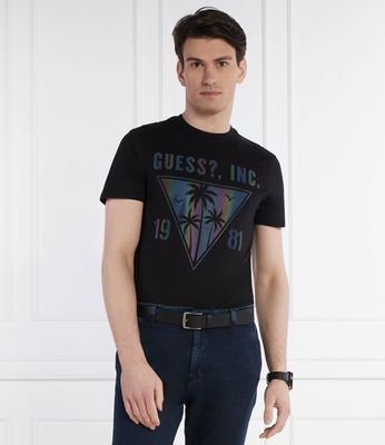 T-shirt męski młodzieżowy Guess ze sklepu: Gomez Fashion Store w kategorii: T-shirty męskie - zdjęcie 874714-BD9-10338_GJ242M000047058