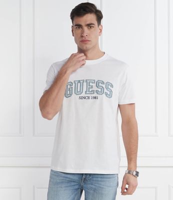 T-shirt męski w stylu młodzieżowym Guess ze sklepu: Gomez Fashion Store w kategorii: T-shirty męskie - zdjęcie 874714-BD9-10338_GJ242M000054F11