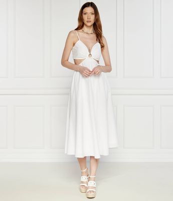 Michael Kors - Sukienka na wiosnę trapezowa ze sklepu: Gomez Fashion Store w kategorii: Sukienki - zdjęcie 874714-BD9-10338_MK242W000078100