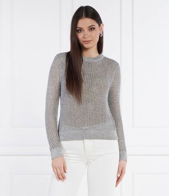 Michael Kors - Sweter damski na zimę casual ze sklepu: Gomez Fashion Store w kategorii: Swetry damskie - zdjęcie 874714-BD9-10338_MK242W000088040