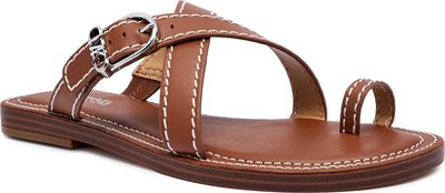 Klapki damskie na lato Michael Kors ze sklepu: Gomez Fashion Store w kategorii: Klapki damskie - zdjęcie 874714-BD9-10338_MK242W000117230