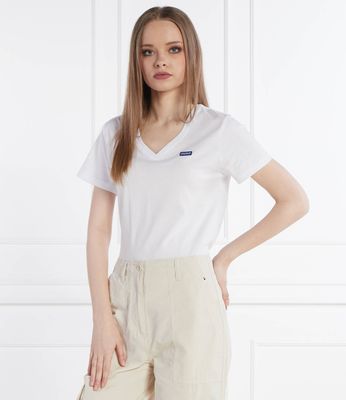 Hugo Blue - Bluzka damska na wiosnę ze sklepu: Gomez Fashion Store w kategorii: Bluzki damskie - zdjęcie 874714-BD9-10338_BJ242W000015100