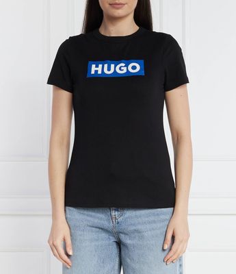 Bluzka damska Hugo Blue ze sklepu: Gomez Fashion Store w kategorii: Bluzki damskie - zdjęcie 874714-BD9-10338_BJ242W000028001
