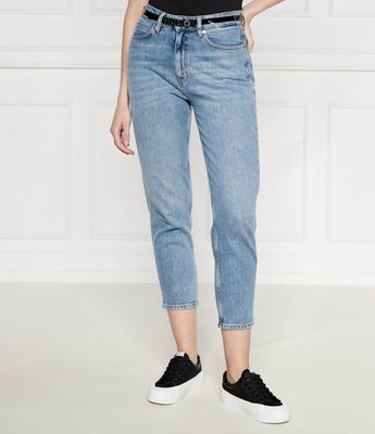 Jeansy damskie HUGO ze sklepu: Gomez Fashion Store w kategorii: Jeansy damskie - zdjęcie 874714-BD9-10338_BU242W000056427