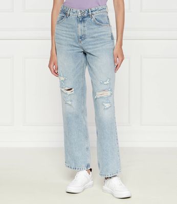 Jeansy damskie na wiosnę HUGO ze sklepu: Gomez Fashion Store w kategorii: Jeansy damskie - zdjęcie 874714-BD9-10338_BU242W000058450