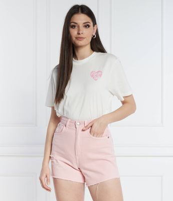 HUGO - Bluzka damska ze sklepu: Gomez Fashion Store w kategorii: Bluzki damskie - zdjęcie 874714-BD9-10338_BU242W000067102