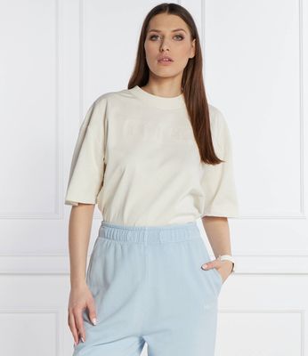 Bluzka damska casual HUGO ze sklepu: Gomez Fashion Store w kategorii: Bluzki damskie - zdjęcie 874714-BD9-10338_BU242W000070110