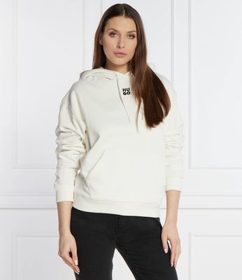 HUGO - Bluza damska casual ze sklepu: Gomez Fashion Store w kategorii: Bluzy damskie - zdjęcie 874714-BD9-10338_BU242W000079102