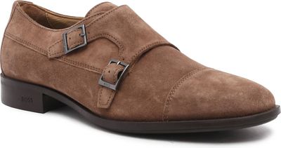 Półbuty męskie na jesień BOSS BLACK ze sklepu: Gomez Fashion Store w kategorii: Półbuty męskie - zdjęcie 874714-BD9-10338_BB242M000206260