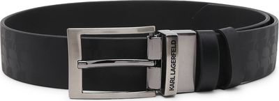 Karl Lagerfeld - Pasek ze sklepu: Gomez Fashion Store w kategorii: Paski męskie - zdjęcie 874714-BD9-10338_KL242M000031990