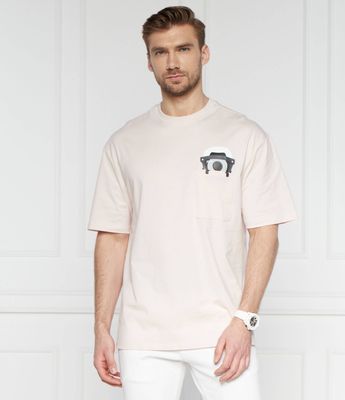 Karl Lagerfeld - T-shirt męski na wiosnę ze sklepu: Gomez Fashion Store w kategorii: T-shirty męskie - zdjęcie 874714-BD9-10338_KL242M000048764