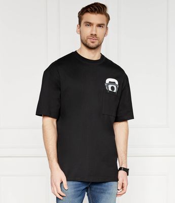 T-shirt męski na wiosnę Karl Lagerfeld ze sklepu: Gomez Fashion Store w kategorii: T-shirty męskie - zdjęcie 874714-BD9-10338_KL242M000048990