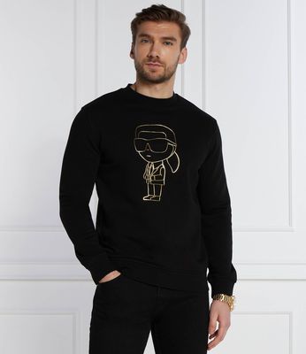 Bluza męska na zimę Karl Lagerfeld ze sklepu: Gomez Fashion Store w kategorii: Bluzy męskie - zdjęcie 874714-BD9-10338_KL242M000073160