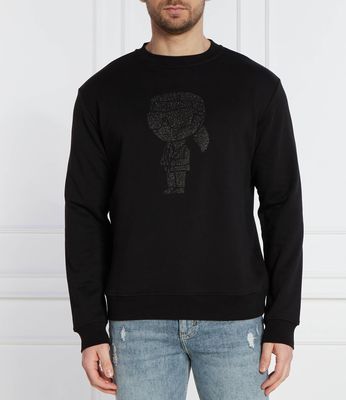 Bluza męska na zimę na jesień Karl Lagerfeld ze sklepu: Gomez Fashion Store w kategorii: Bluzy męskie - zdjęcie 874714-BD9-10338_KL242M000085990