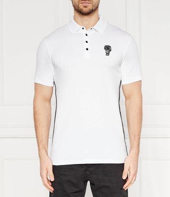 T-shirt męski na lato casualowy Karl Lagerfeld ze sklepu: Gomez Fashion Store w kategorii: T-shirty męskie - zdjęcie 874714-BD9-10338_KL242M000101007