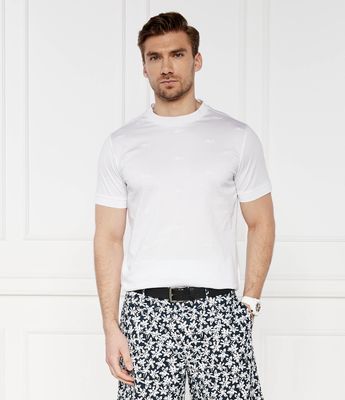 T-shirt męski casual na wiosnę Karl Lagerfeld ze sklepu: Gomez Fashion Store w kategorii: T-shirty męskie - zdjęcie 874714-BD9-10338_KL242M000112007
