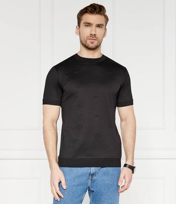 Karl Lagerfeld - T-shirt męski casual na wiosnę ze sklepu: Gomez Fashion Store w kategorii: T-shirty męskie - zdjęcie 874714-BD9-10338_KL242M000112990