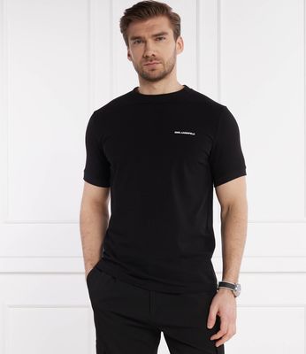 T-shirt męski na wiosnę Karl Lagerfeld ze sklepu: Gomez Fashion Store w kategorii: T-shirty męskie - zdjęcie 874714-BD9-10338_KL242M000113990