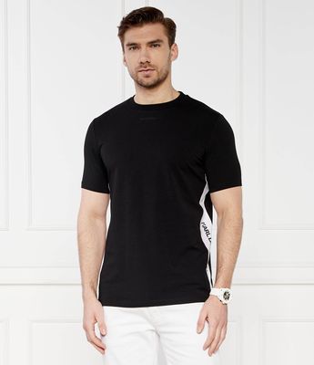 T-shirt męski casual Karl Lagerfeld ze sklepu: Gomez Fashion Store w kategorii: T-shirty męskie - zdjęcie 874714-BD9-10338_KL242M000121990