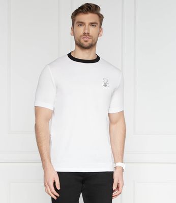 T-shirt męski Karl Lagerfeld ze sklepu: Gomez Fashion Store w kategorii: T-shirty męskie - zdjęcie 874714-BD9-10338_KL242M000122007
