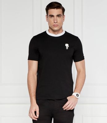 T-shirt męski Karl Lagerfeld ze sklepu: Gomez Fashion Store w kategorii: T-shirty męskie - zdjęcie 874714-BD9-10338_KL242M000122990