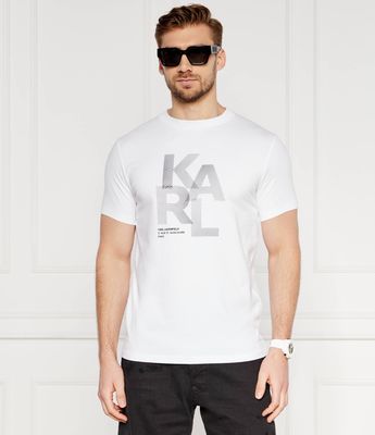 T-shirt męski wiosenny Karl Lagerfeld ze sklepu: Gomez Fashion Store w kategorii: T-shirty męskie - zdjęcie 874714-BD9-10338_KL242M000127141