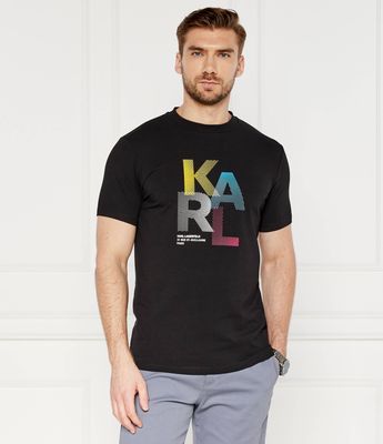 T-shirt męski Karl Lagerfeld ze sklepu: Gomez Fashion Store w kategorii: T-shirty męskie - zdjęcie 874714-BD9-10338_KL242M000127990