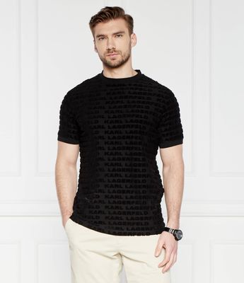 T-shirt męski na wiosnę Karl Lagerfeld ze sklepu: Gomez Fashion Store w kategorii: T-shirty męskie - zdjęcie 874714-BD9-10338_KL242M000131990