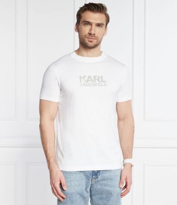 Karl Lagerfeld - T-shirt męski ze sklepu: Gomez Fashion Store w kategorii: T-shirty męskie - zdjęcie 874714-BD9-10338_KL242M000140007