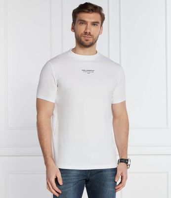 T-shirt męski na wiosnę Karl Lagerfeld ze sklepu: Gomez Fashion Store w kategorii: T-shirty męskie - zdjęcie 874714-BD9-10338_KL242M000145900