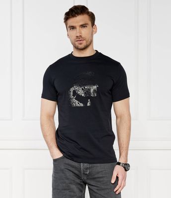 T-shirt męski na wiosnę Karl Lagerfeld ze sklepu: Gomez Fashion Store w kategorii: T-shirty męskie - zdjęcie 874714-BD9-10338_KL242M000147690