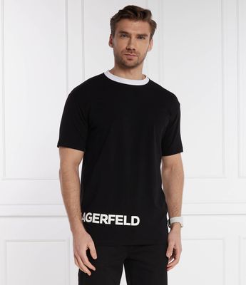 T-shirt męski młodzieżowy Karl Lagerfeld ze sklepu: Gomez Fashion Store w kategorii: T-shirty męskie - zdjęcie 874714-BD9-10338_KL242M000153990