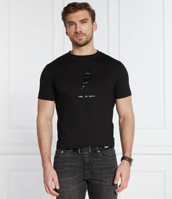 T-shirt męski Karl Lagerfeld ze sklepu: Gomez Fashion Store w kategorii: T-shirty męskie - zdjęcie 874714-BD9-10338_KL242M000155990