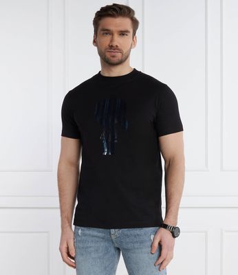 Karl Lagerfeld - T-shirt męski casual ze sklepu: Gomez Fashion Store w kategorii: T-shirty męskie - zdjęcie 874714-BD9-10338_KL242M000157990
